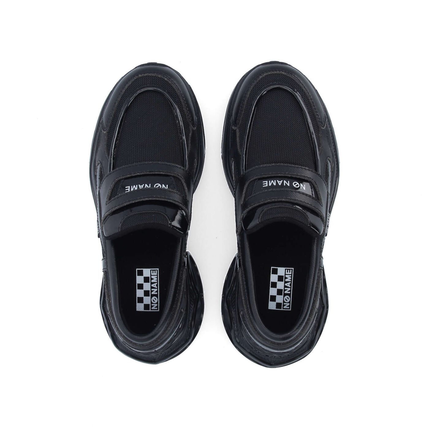 WILLO MOC W - MESH/NAPPA - BLACK